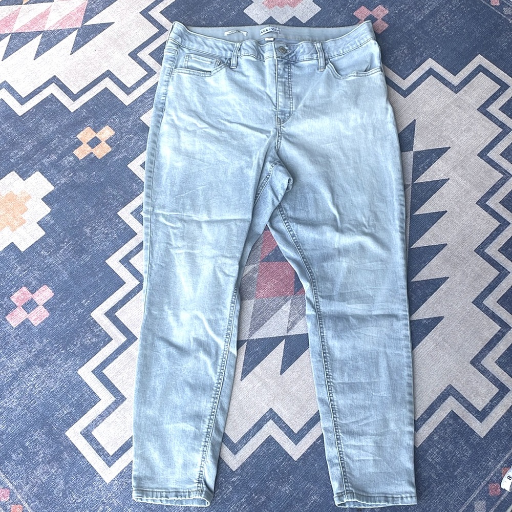 Plus size Ava & Viv skinny jeans